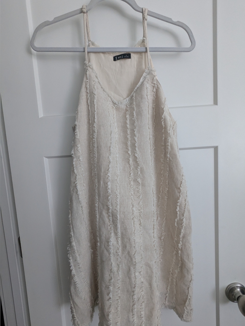 Very J Cotton Spaghetti Strap Dress Size S